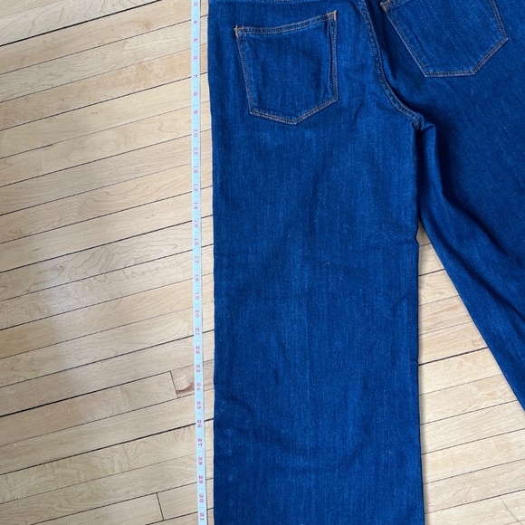 Anthropologie Pilcro & The Letterpress High-Rise Cropped Wide-Leg Jeans Size 27 - Picture 2 of 9
